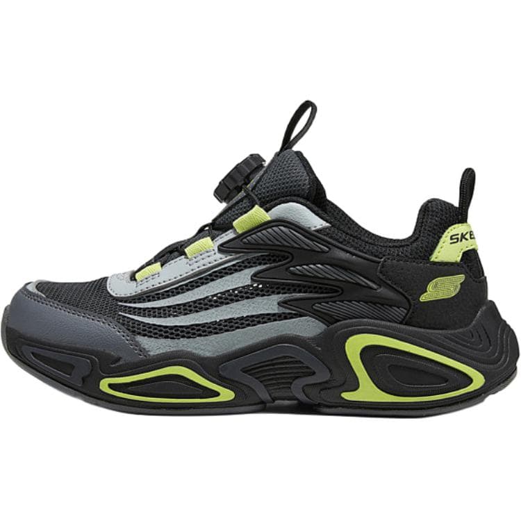 Кроссовки Skechers Kids Meteor Текстиль Синтетическая кожа Удобный и Легкий Отскок Дышащий Низкий верх - изображение 1