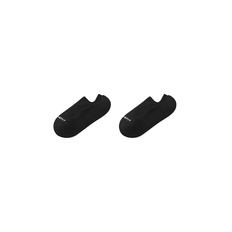 Skechers Charcoal Black 038R 1 Pack Женские Низкие Носки - изображение 1