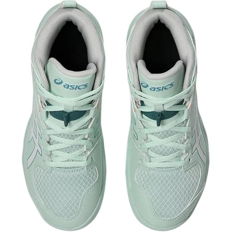 Кроссовки для баскетбола asics MID Топ Баскетбольные кроссовки Мятно-зеленый Детский - изображение 5