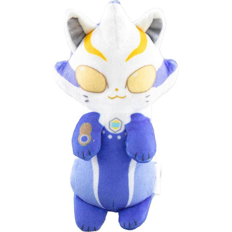 Bandai Captured Ultraman Kitten Collection Hero Toy Мягкие брелоки-игрушки 15 см Длина корпуса - изображение 6