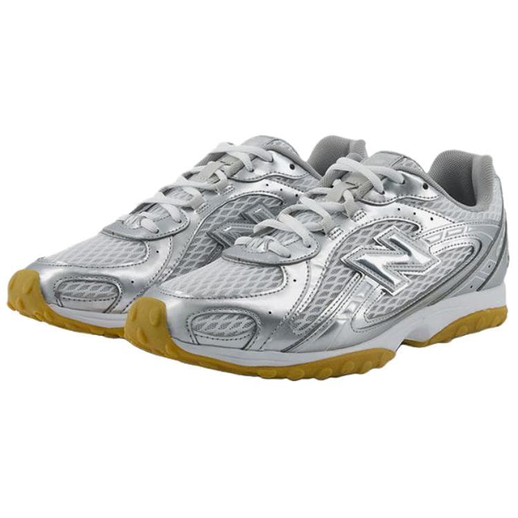 Кроссовки New Balance 204L Ткань Повседневная обувь Унисекс Серебряный D Ширина корпуса - изображение 3