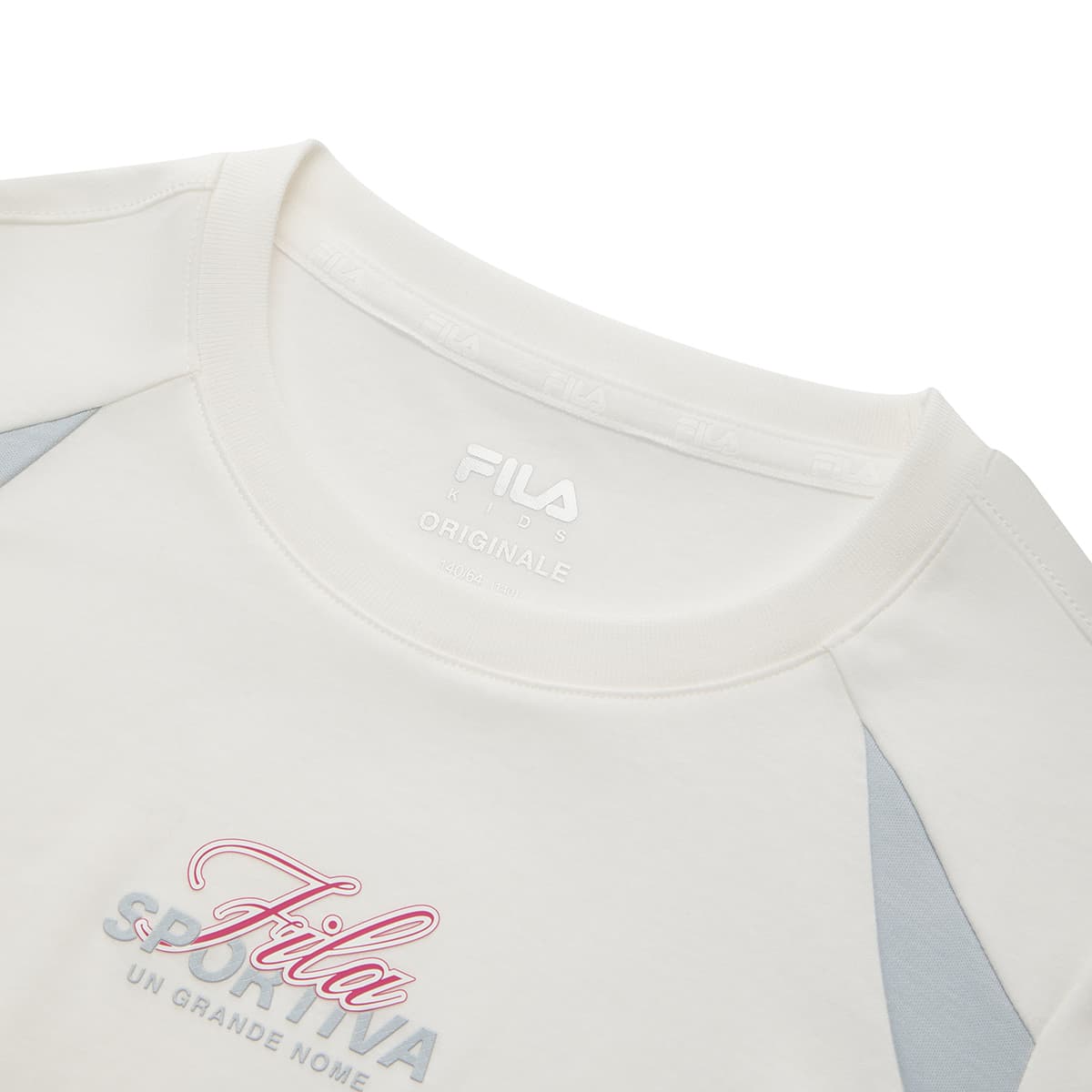 Футболка FILA KIDS Classic Lifestyle Cloud White Kids T-Shirts - изображение 3