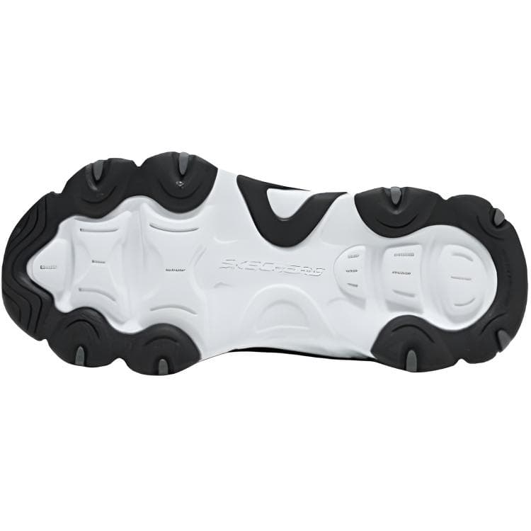 Кроссовки Skechers Kids D'LITES Синтетическая кожа текстиль Низкий верх Повседневная обувь Черный Детский - изображение 4