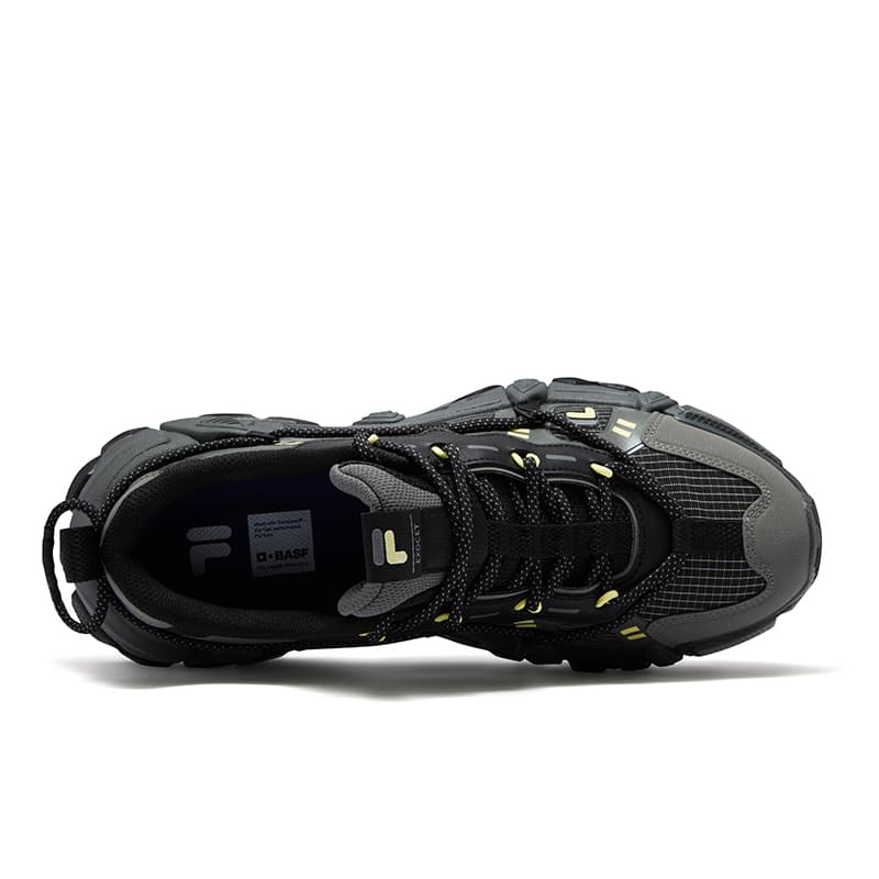 Кроссовки FILA FUSION Exocet II Лоу-топы массивные кроссовки мужские черный эльф жёлтый - изображение 5