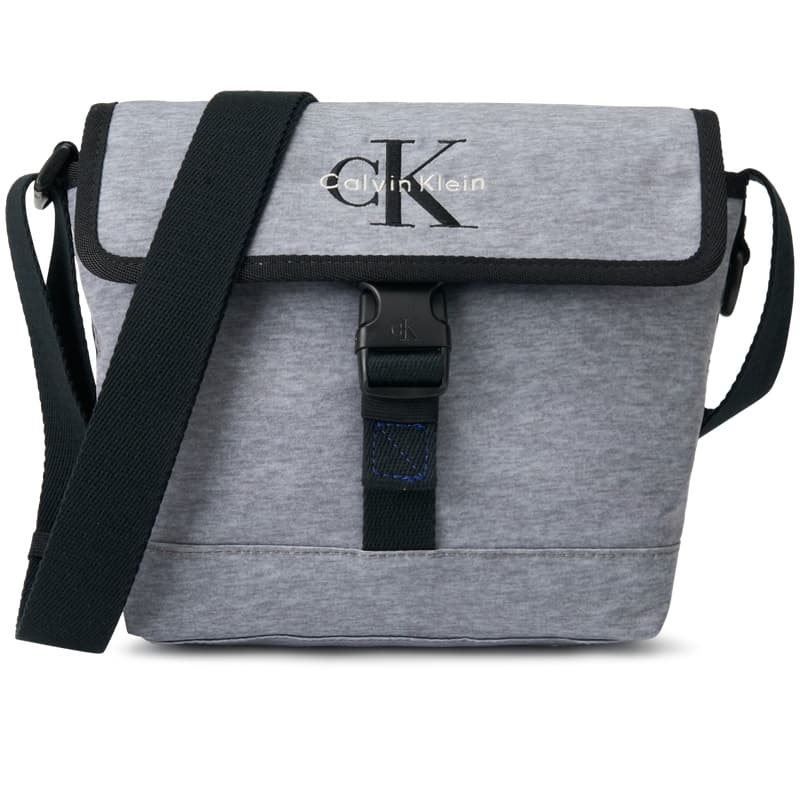 Сумка через плечо Calvin Klein Ткань Сумка через плечо Стандартная (Стандартная) Мужская Фотиния Серый - изображение 1