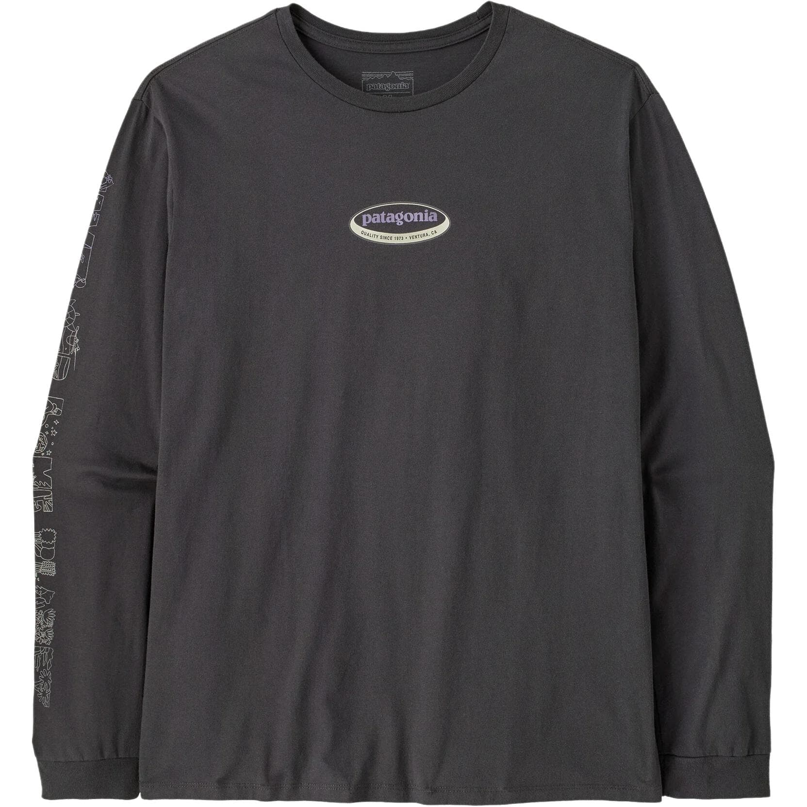 Футболка Patagonia Длинный WAY 'Круглый T Рубашка Мужская - изображение 1