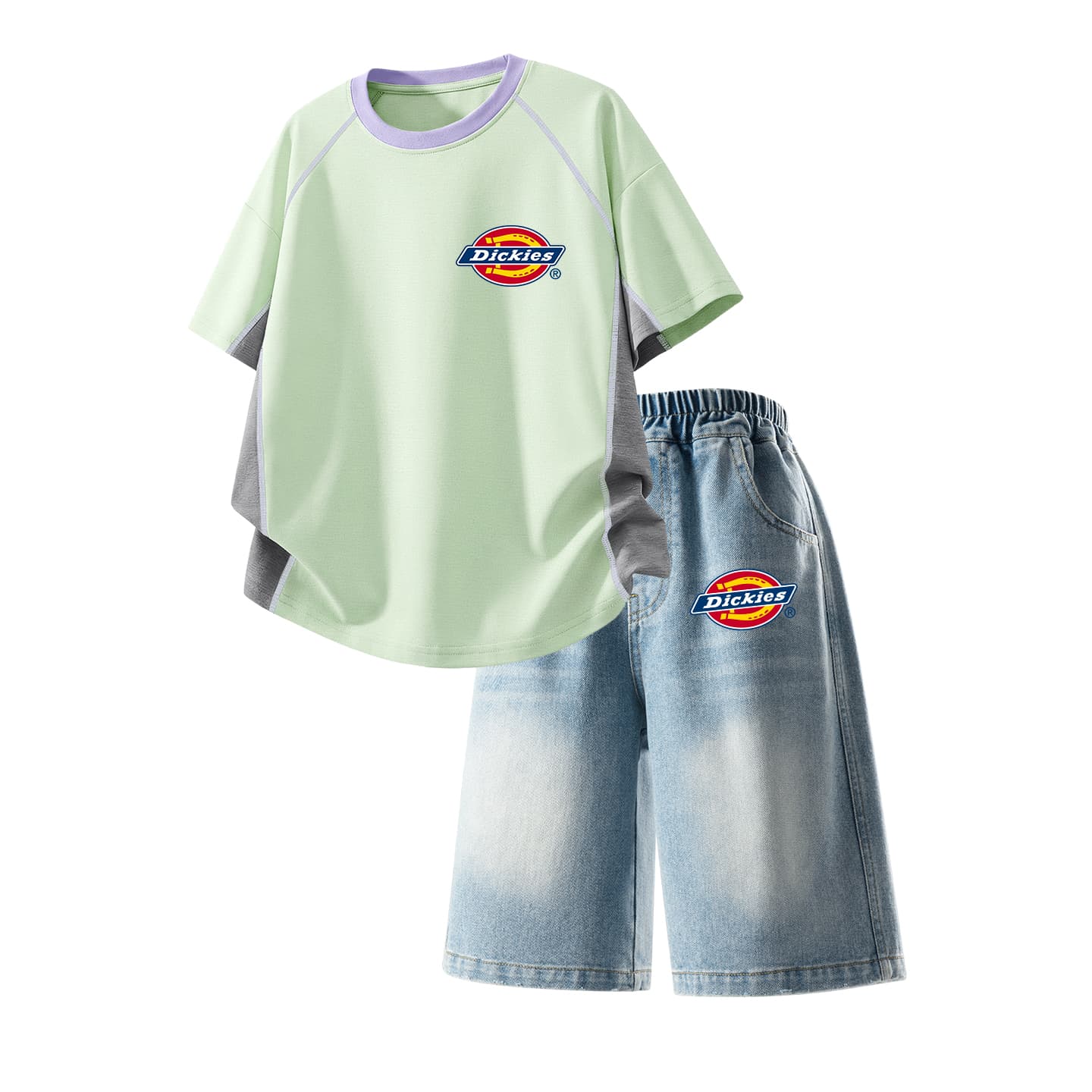Dickies Повседневная Спортивная Одежда 2 Предмета Набор Магических Цветов Унисекс - изображение 1