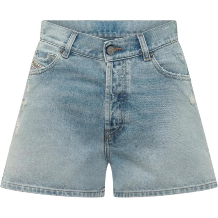 Diesel Blue Женские Джинсовые Шорты - изображение 1