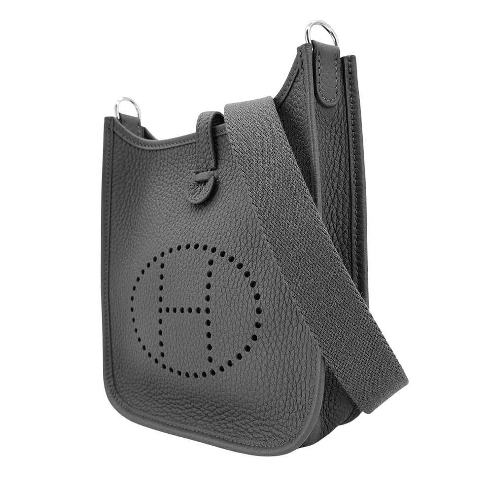 Сумка через плечо HERMES Evelyne 16 16 85 Ardoise - изображение 3