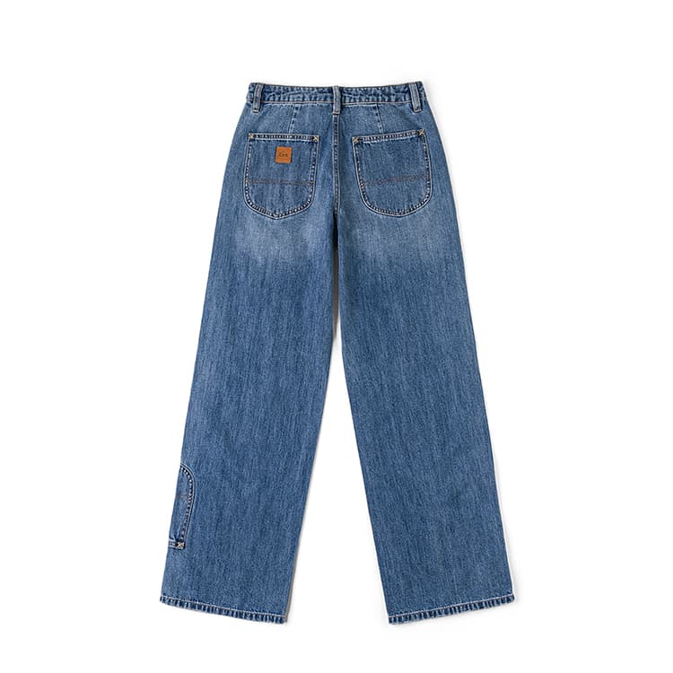 Джинсы Lee SS26 Medium Light Blue Women's Jeans Ли SS26 Средний Светло-Синий Женские Джинсы - изображение 2