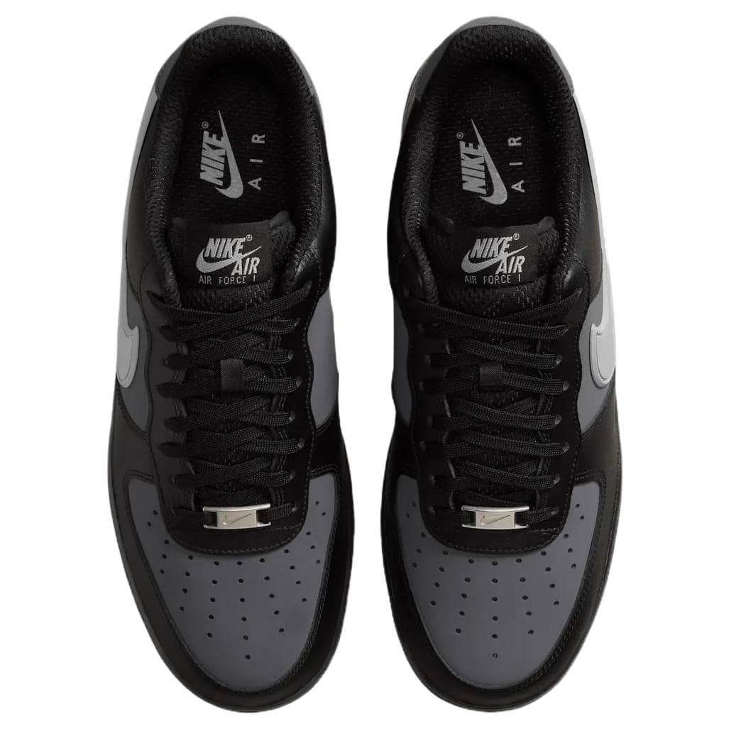 Кроссовки Nike Air Force 1 Скейтборд Обувь Унисекс Черно-серый - изображение 4