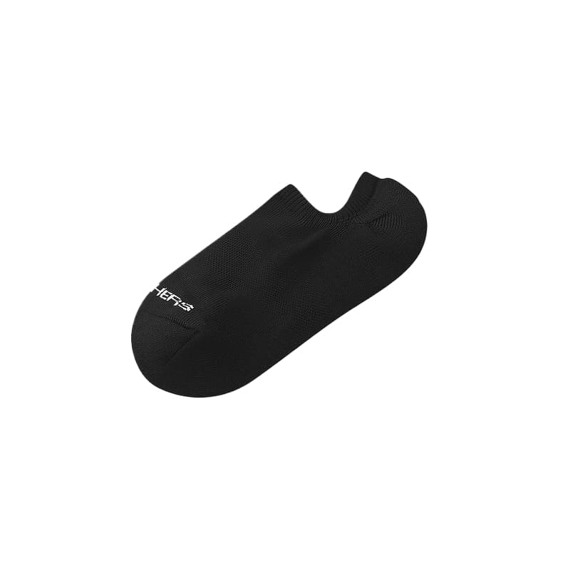 Skechers Charcoal Black 038R 1 Pack Женские Низкие Носки - изображение 3