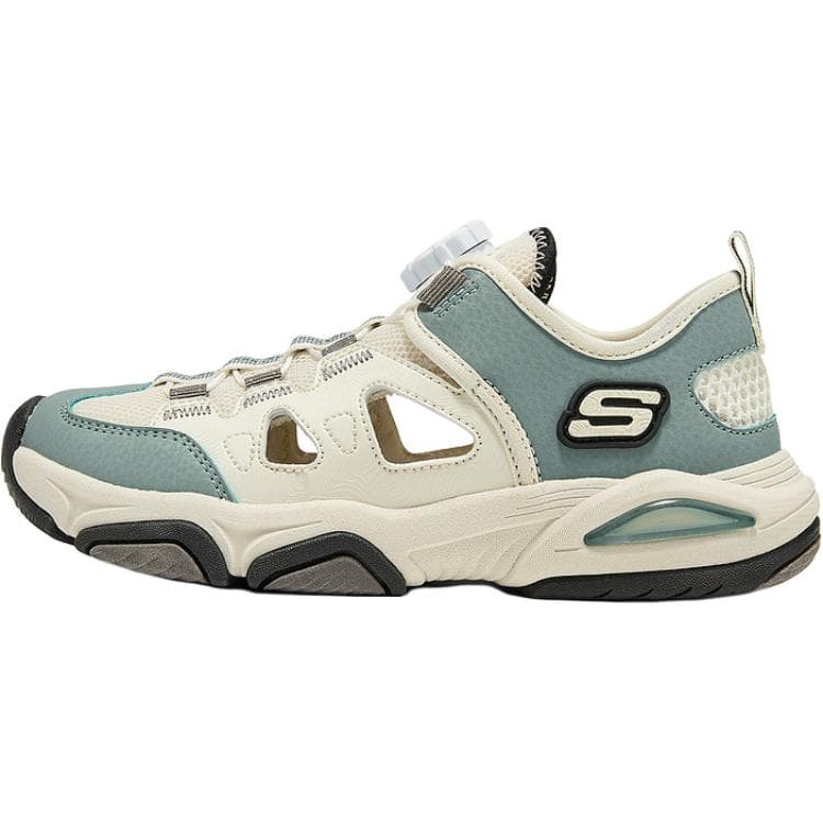 Сандалии Skechers Kids Синтетическая кожа текстиль Low Топ Сандалии Натуральный Детский - изображение 1