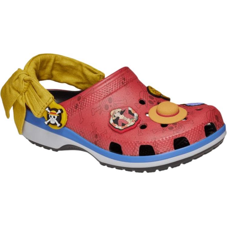 Crocs X ONE PIECE Kids Sabo Детские Красный Желтый Синий - изображение 3