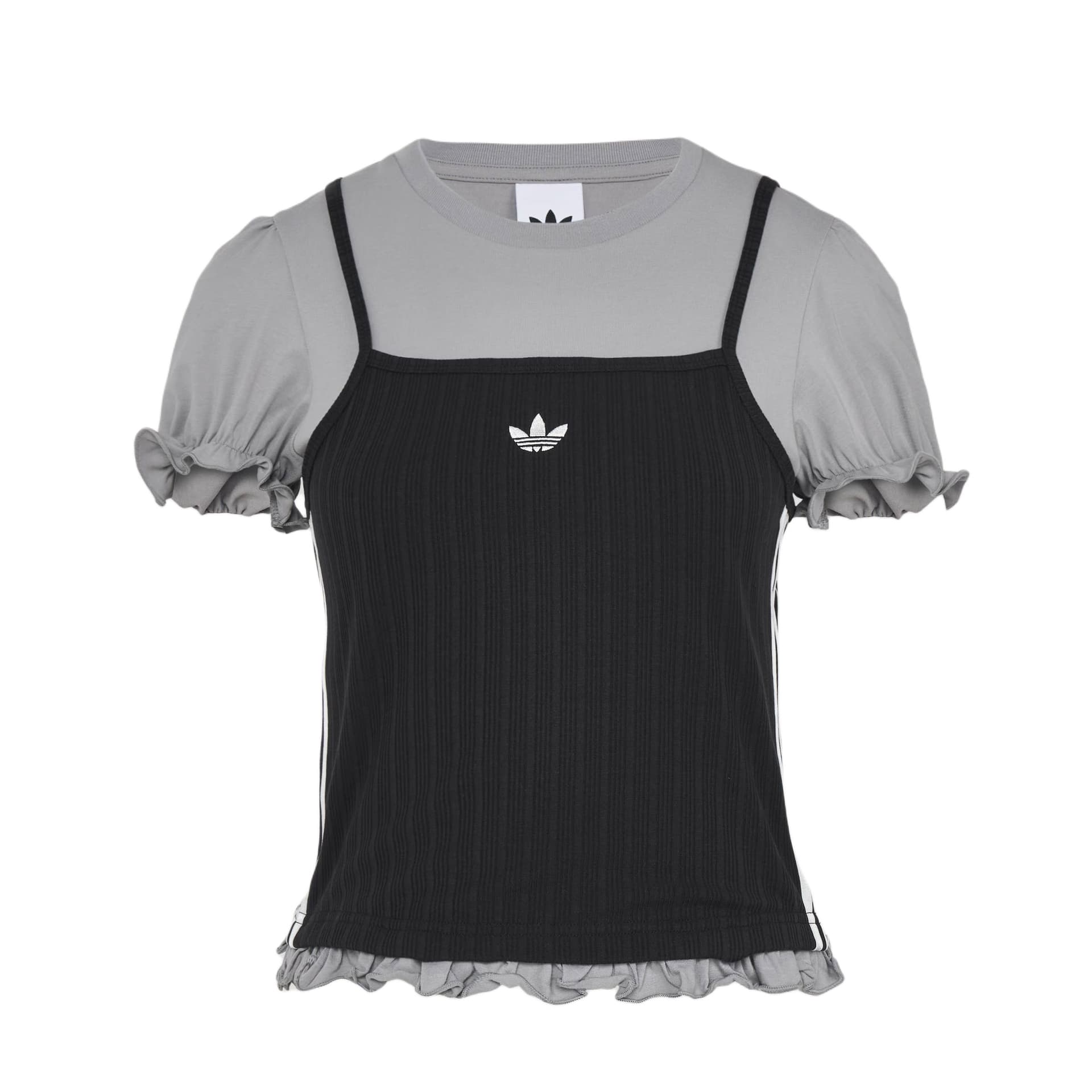 Футболка Adidas Originals Рукав-буф T Рубашка Женская - изображение 1