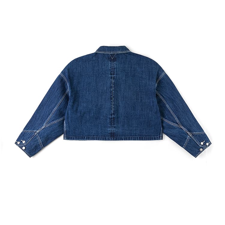 Lee SS26 Medium Dark Blue Women's Denim Jackets - изображение 2