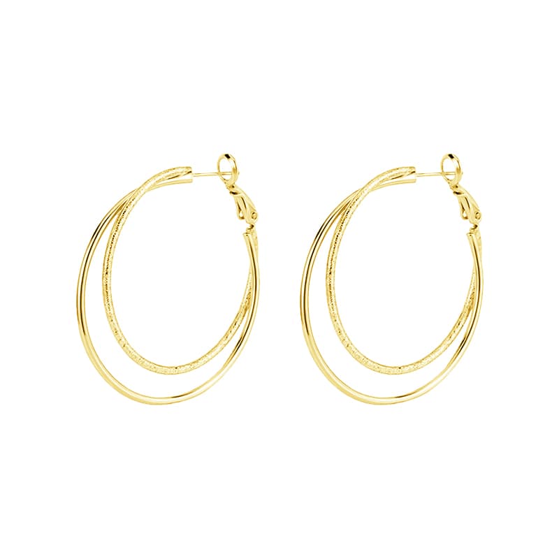 Серьги ONEKISS Серьги из меди с золотым покрытием женские - изображение 1