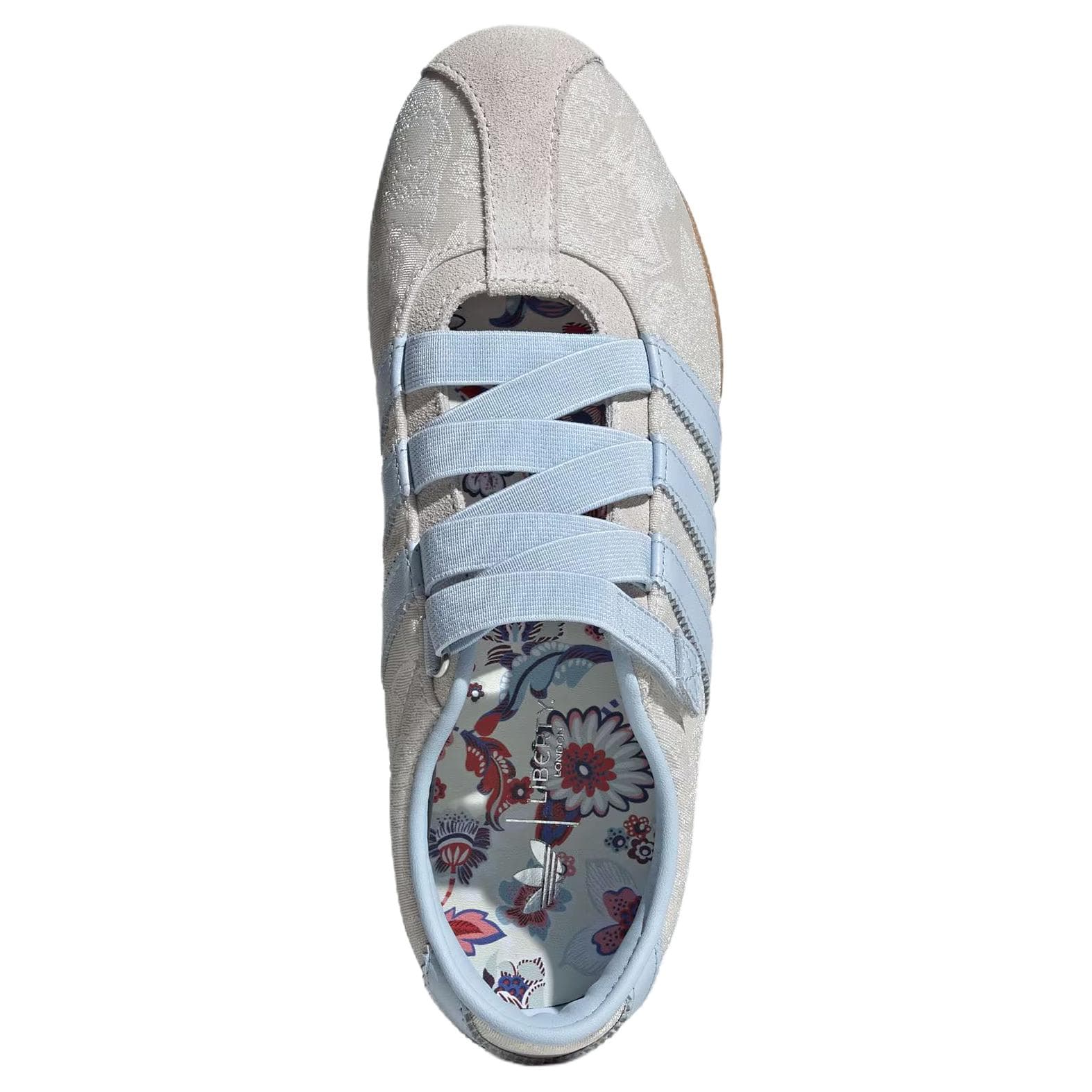 Adidas Originals X LIBERTY Лондон Токио Туфли Мэри Джейн Женские Слюдяной серый - изображение 3