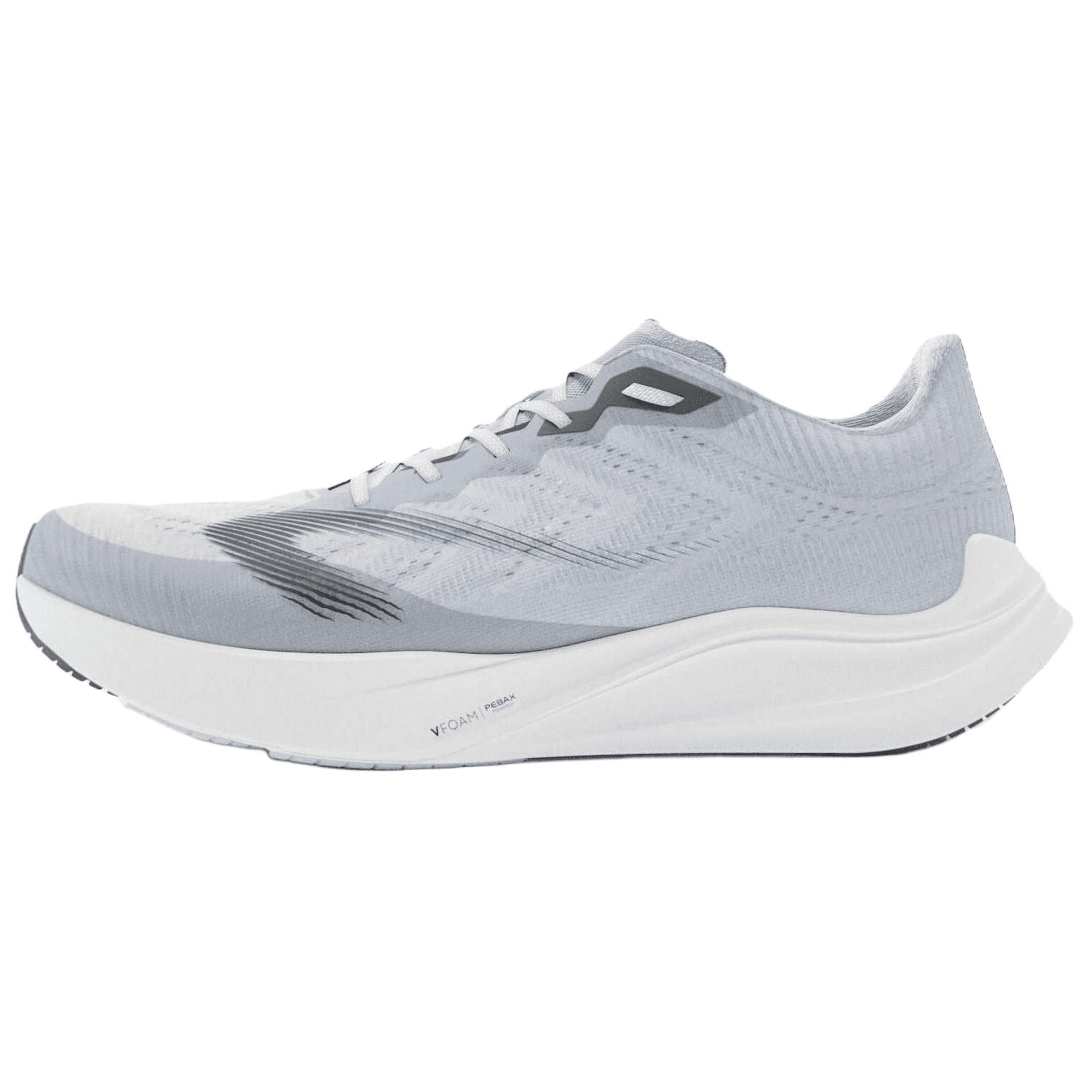 Кроссовки для бега DECATHLON Износостойкие Дышащие Низкие Беговые Кроссовки Мужские Серый Белый - изображение 1