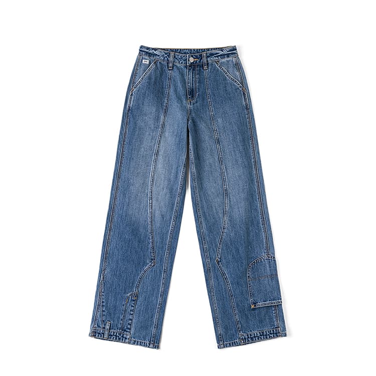 Джинсы Lee SS26 Medium Light Blue Women's Jeans Ли SS26 Средний Светло-Синий Женские Джинсы - изображение 1
