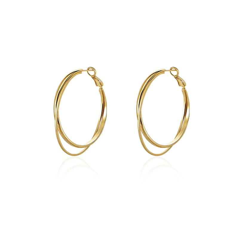 Серьги ONEKISS Серьги из меди с золотым покрытием женские - изображение 1