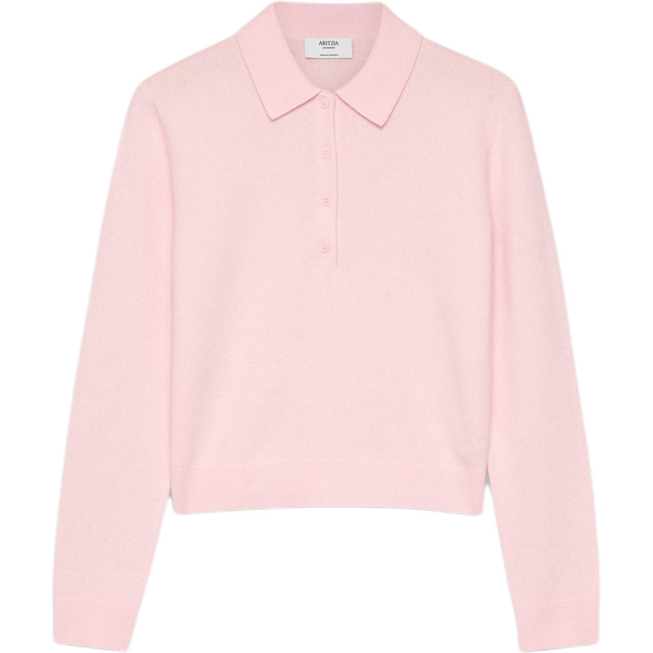 ARITZIA Плюшевый свитер с круглым узором женский - изображение 1