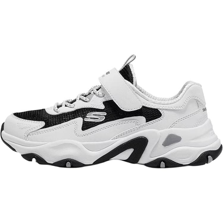 Кроссовки Skechers Kids D'LITES Синтетическая кожа текстиль противоскользящий амортизация дышащий низкий верх - изображение 1
