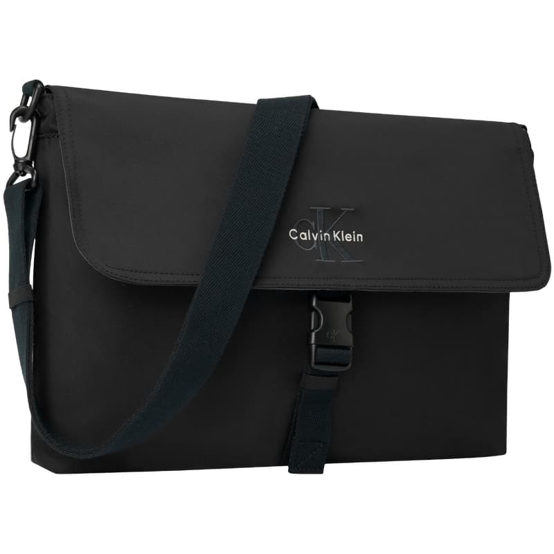 Сумка через плечо calvin klein Ткань Сумки кросс-боди Обычный (стандартный) Мужской Космический черный - изображение 2