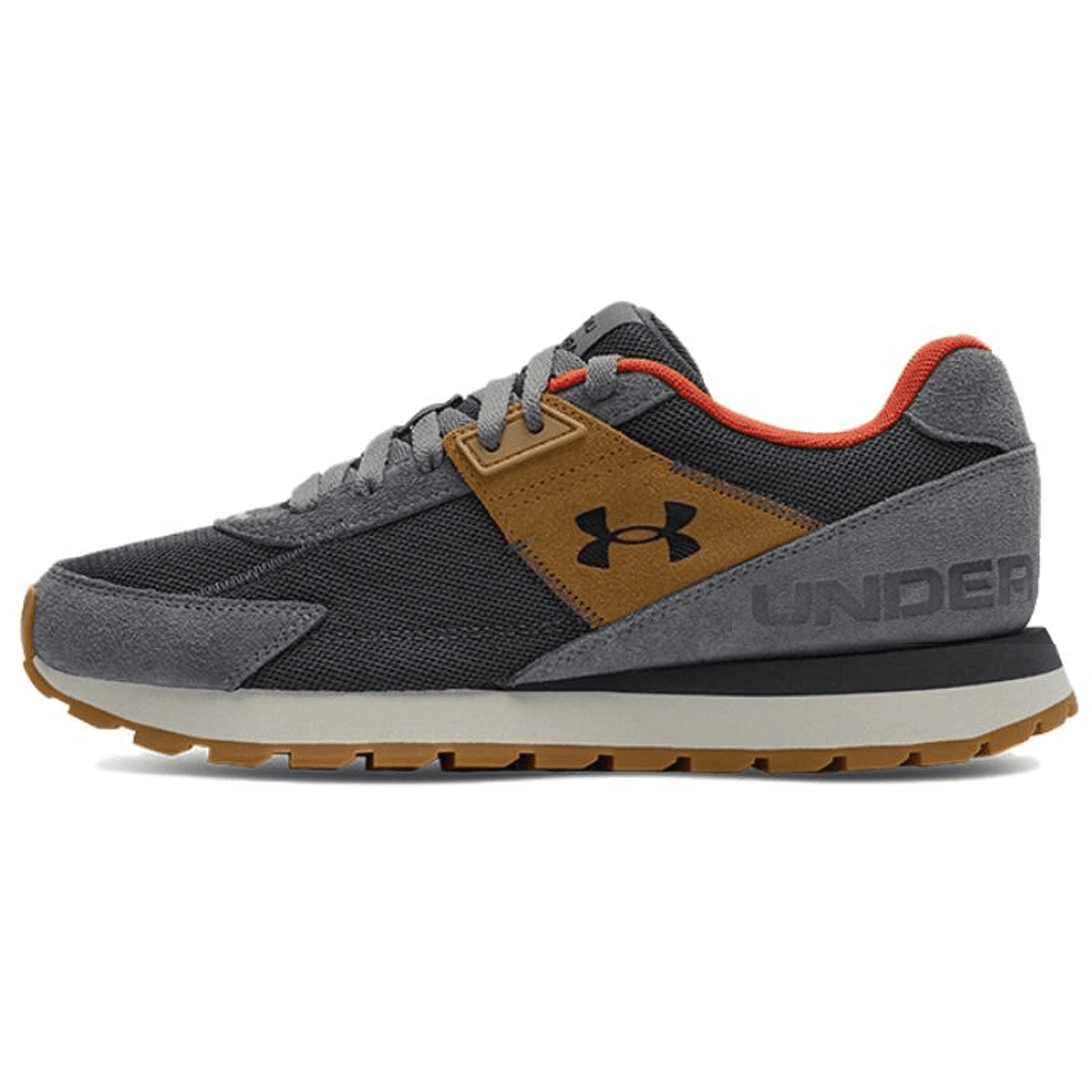 Кроссовки для бега Under Armour Essential Дышащий Low Топ Повседневные кроссовки для бега Мужской Темно-серый - изображение 1