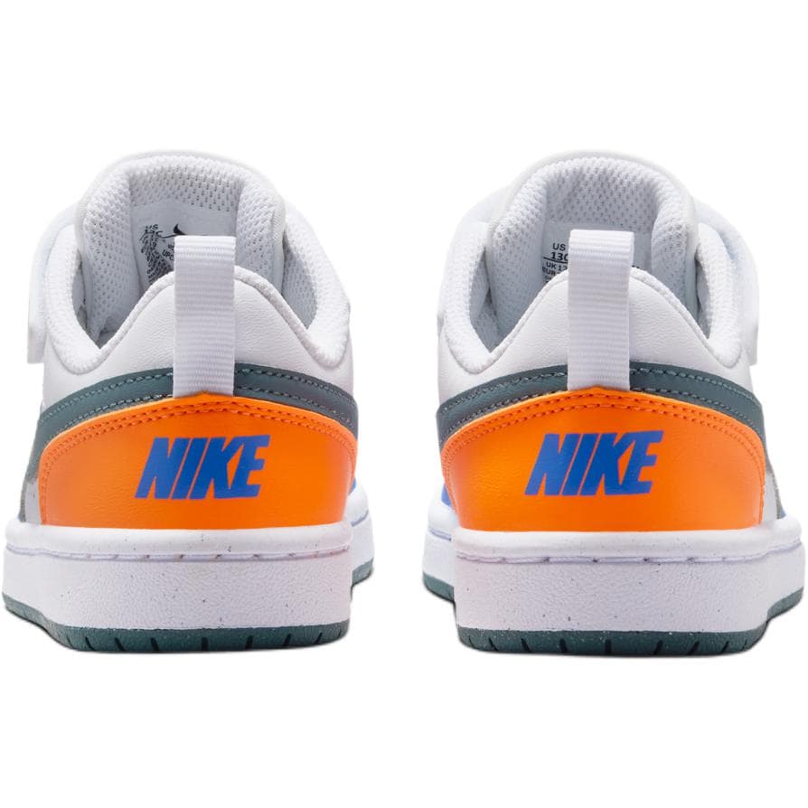 Кроссовки NIKE Court Borough Детский Скейтбординг Обувь Белый Детский - изображение 3