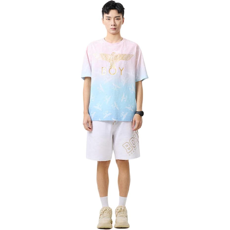 Футболка Boy London T-Shirt Унисекс Розовый Синий Цвет - изображение 3
