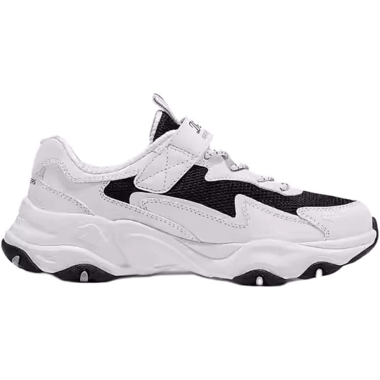 Кроссовки Skechers Kids D'LITES Синтетическая кожа текстиль противоскользящий амортизация дышащий низкий верх - изображение 2