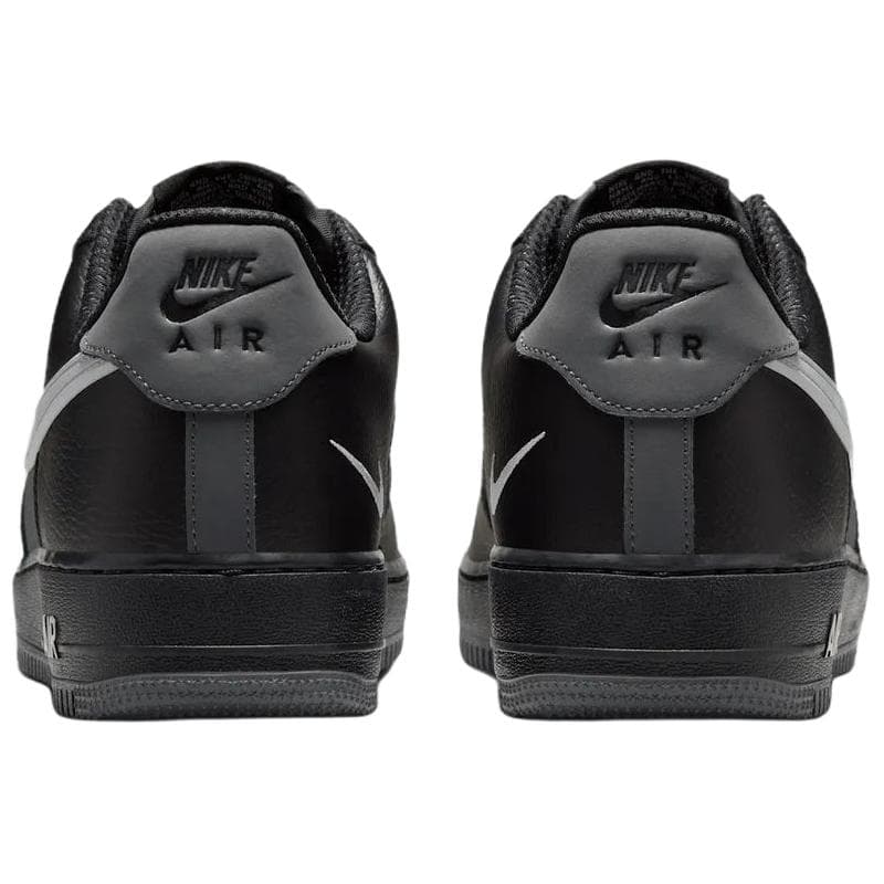 Кроссовки Nike Air Force 1 Скейтборд Обувь Унисекс Черно-серый - изображение 5