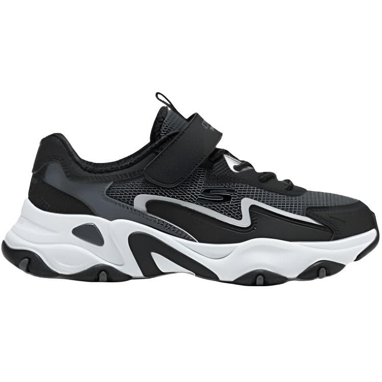 Кроссовки Skechers Kids D'LITES Синтетическая кожа текстиль Низкий верх Повседневная обувь Черный Детский - изображение 2