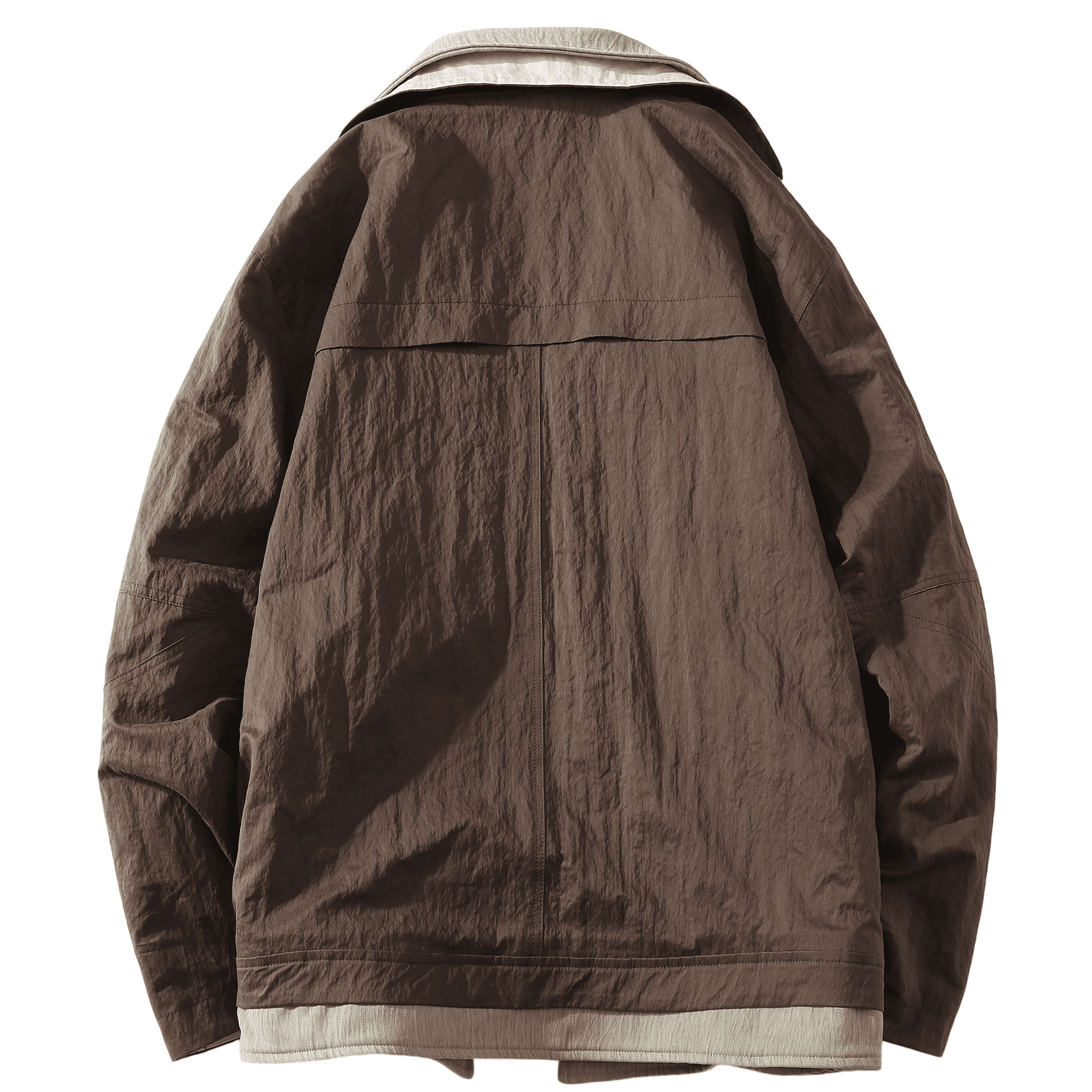 Куртка A SQUARE ROOT Кофе Унисекс Куртки - изображение 2
