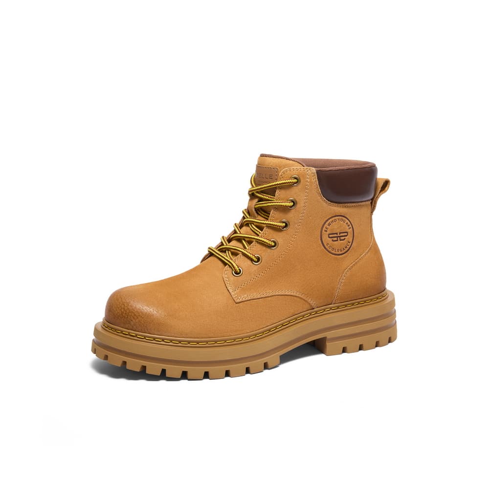 Ботинки BELLE Retro Casual Boots Outdoor Hiking Work Boots Mens - изображение 2