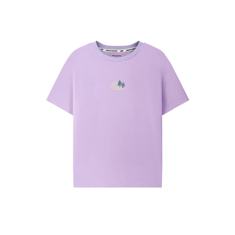 Футболка Skechers Kids Лаванда 00KC Kids T-рубашки - изображение 1