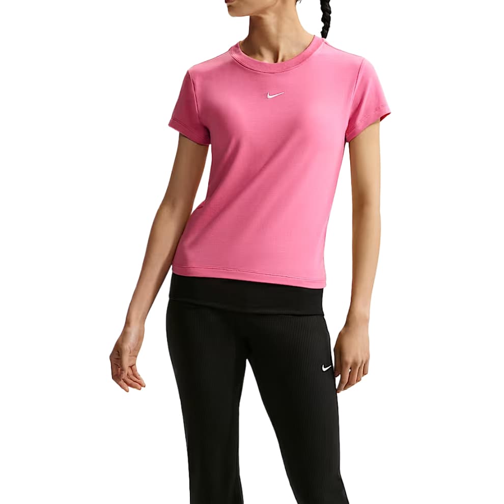 Футболка Nike Sportswear T-Shirt Женская Пион Красный Парусный Белый - изображение 1