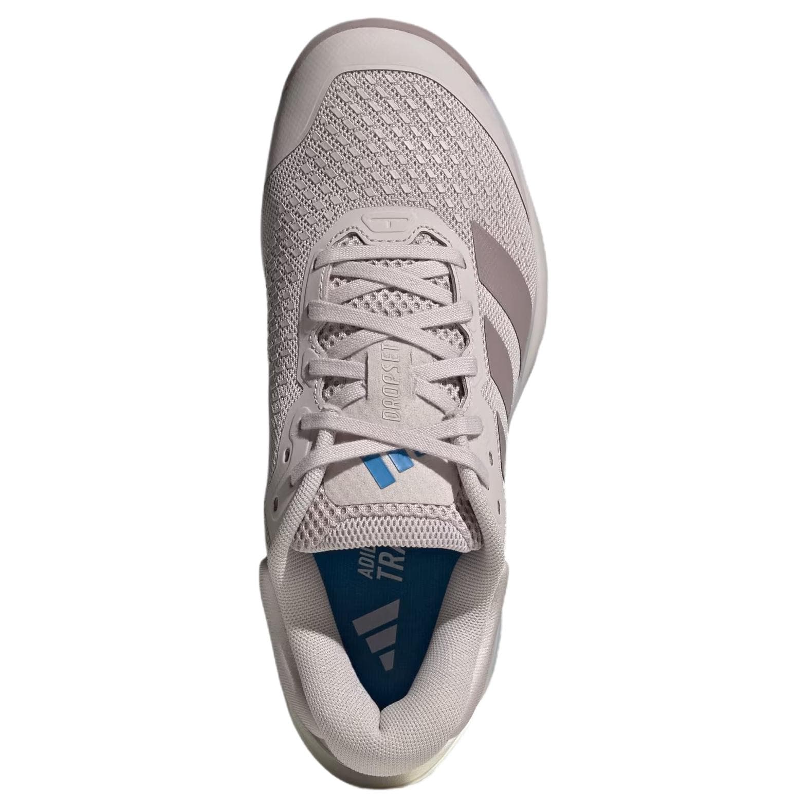 Кроссовки для спортзала Adidas DROPSET 4 Тренировочные кроссовки Женские Серый Фиолетовый - изображение 3