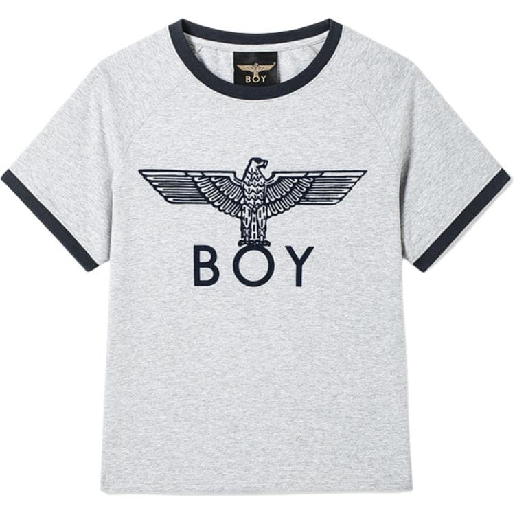 Футболка BOY LONDON Серый Темно-синий Синий Женские T-рубашки - изображение 1