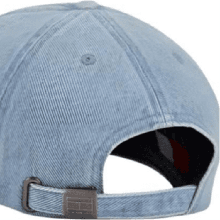 Кепка Tommy Hilfiger Хлопковые Волокна Кепки Мужские Джинсовый Синий - изображение 2