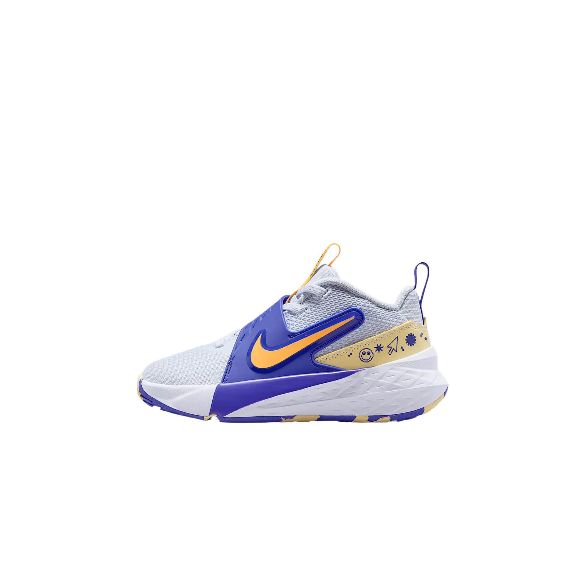 Кроссовки Nike Team Hustle D 12 Дышащие Низкие Кроссовки для Бега Детские - изображение 1