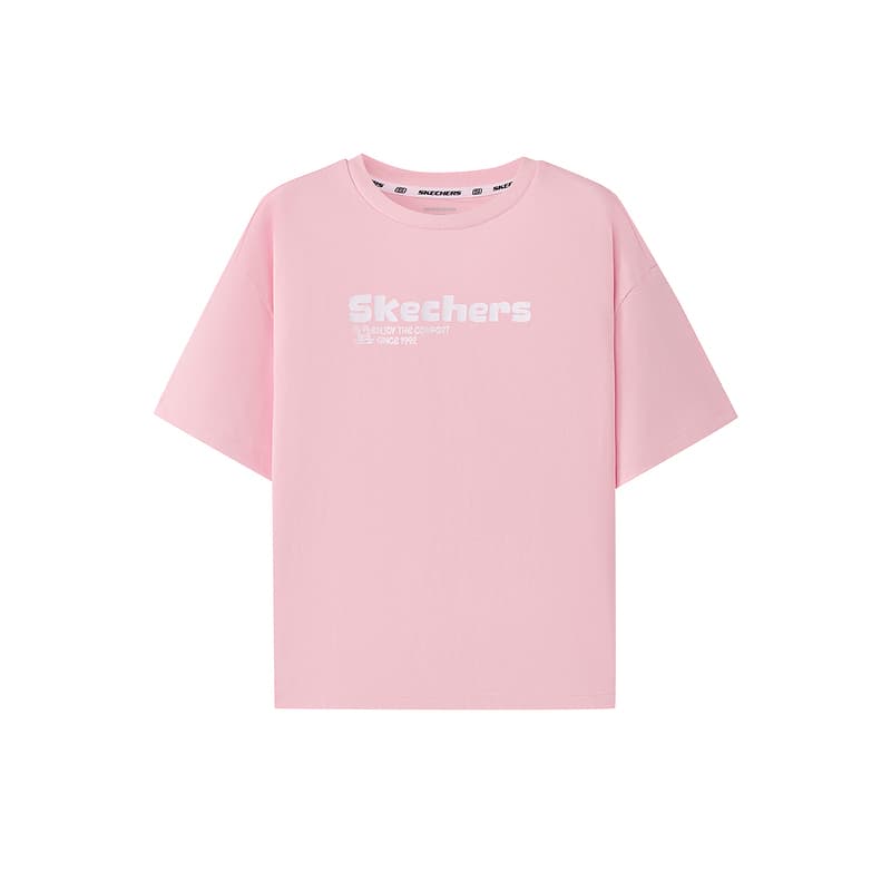 Футболка Skechers Kids Орхидея Розовый 0093 Детские Т-рубашки - изображение 1