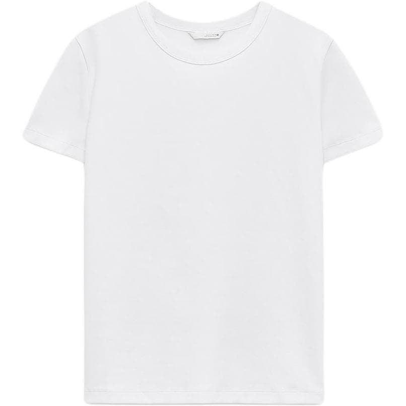 Футболка ZARA Белые Женские T-рубашки - изображение 1