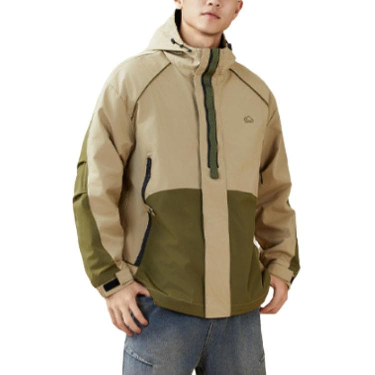 Куртка 361° Life Collection Куртки Пальто Мужской Белый сосна Сено зеленый - изображение 4