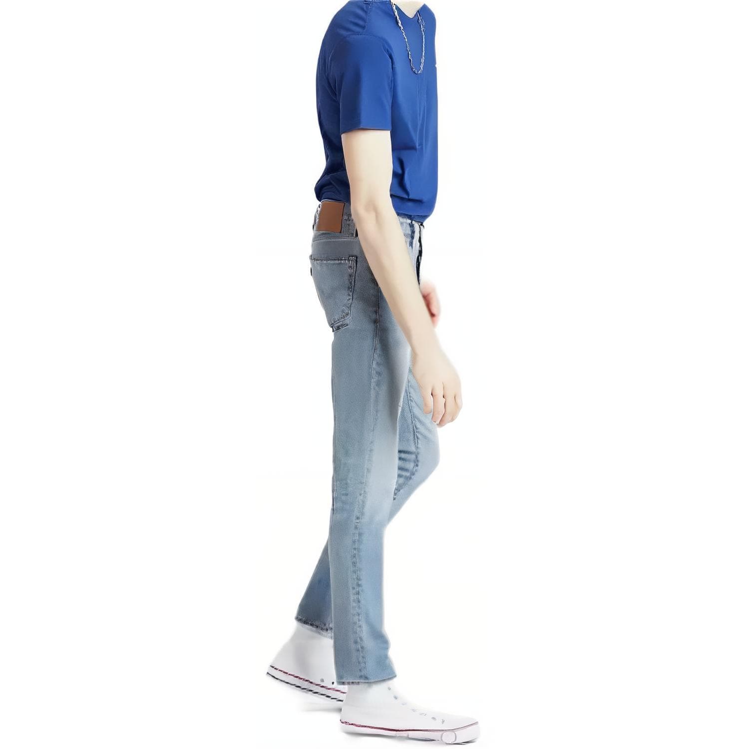 Штаны Levi's 511 Light Blue — фото 2