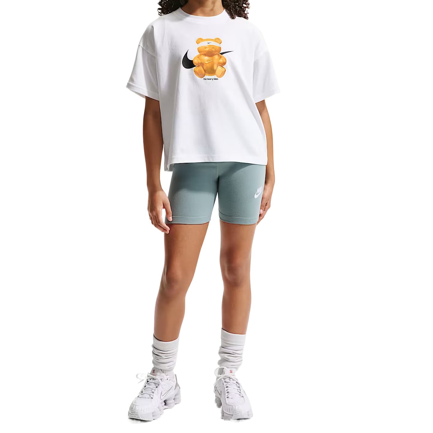 Футболка Nike Sportswear Белый Kids T-рубашки - изображение 1