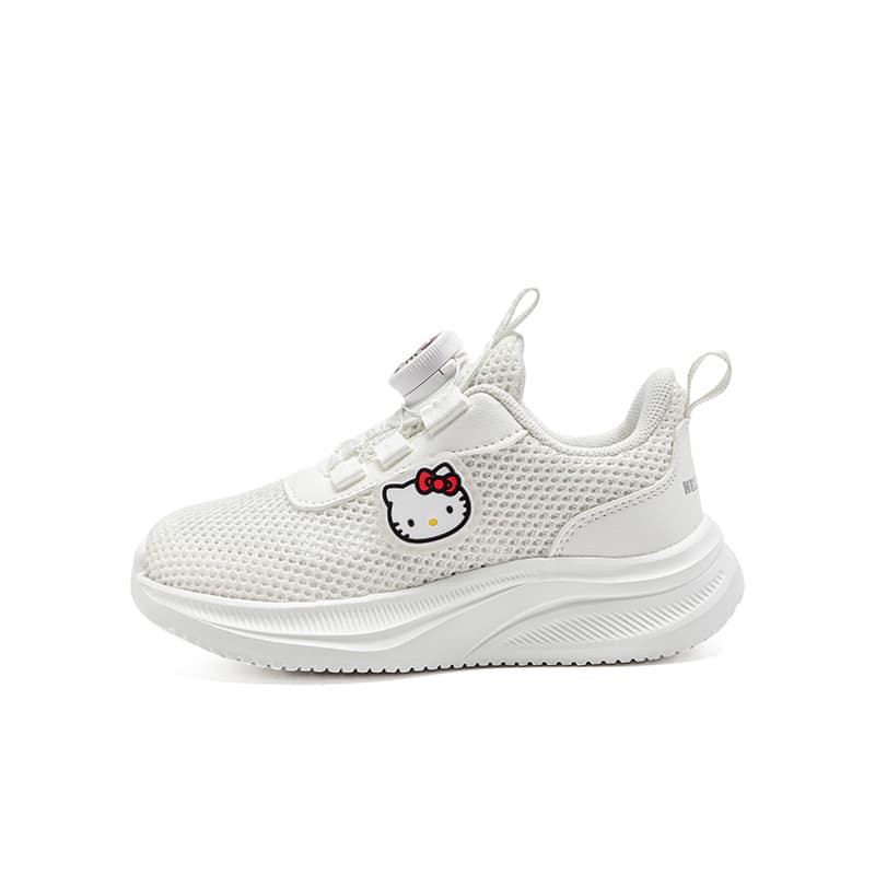 Кроссовки Sanrio Хелло Китти Дышащая сетка Ручка Модный Универсальный Повседневный Спорт Удобный на платформе Мультяшный Студенты Oтскок Увеличение роста Поддержка Износостойкий Легкий Амортизация Дышащий Противоскользящий Лоу-топы Детские беговые кроссовки Детский - изображение 1