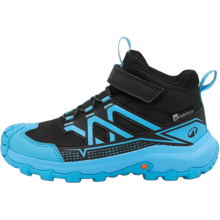 DECATHLON QUECHUA Водонепроницаемая противоскользящая обувь MID для уличных занятий черного цвета для детей - изображение 1