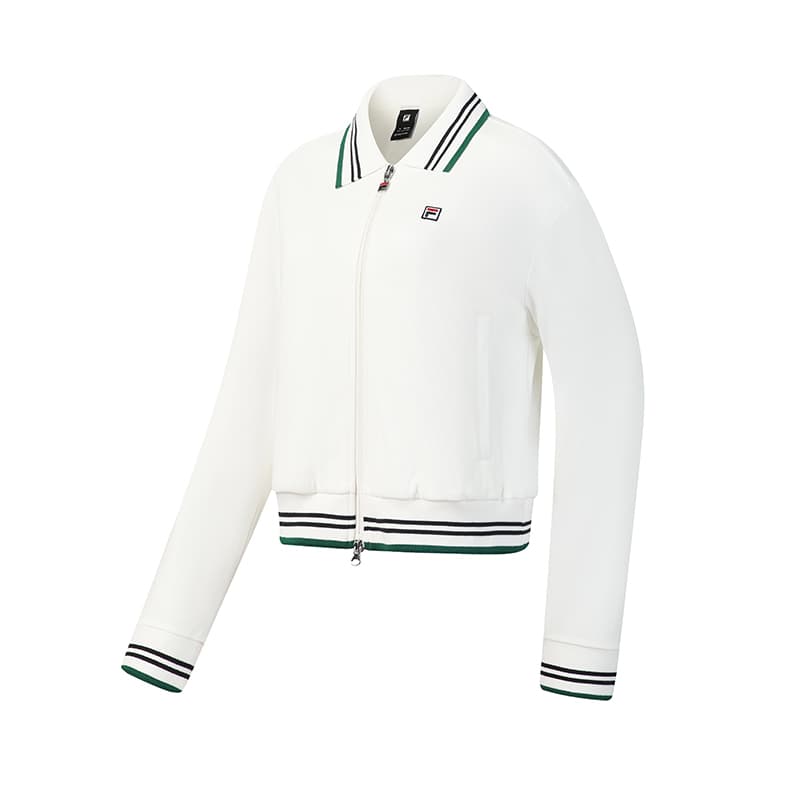 Куртка FILA Теннис Cloud White Женские Куртки - изображение 1